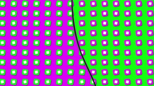 Clean 2D motion graphics transition.
