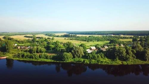The Western Dvina River And The Urban Village Of Beshenkovichi 10