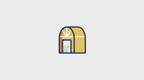 Greenhouse Animated Icon