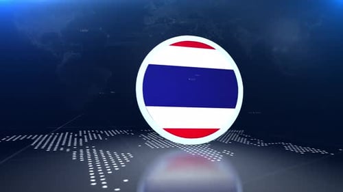 Transición de bandera de Tailandia