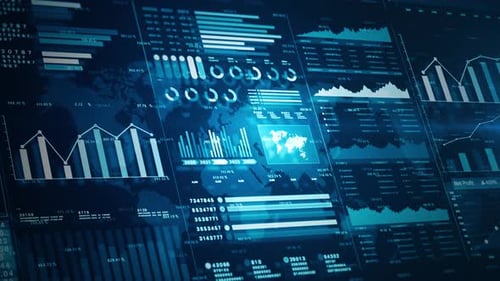 Painel de dados financeiros globais 01940