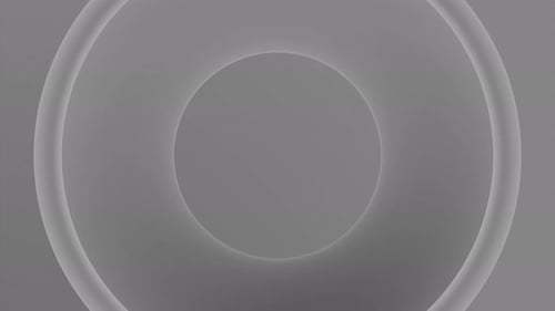 Anéis concêntricos se movendo na tela