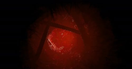 Dark Red Abstract Background with Swirling Patterns and Shadows Present