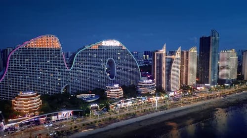 Beihai-Stadt, Guangxi, China schöner Strand, Küstenstadt