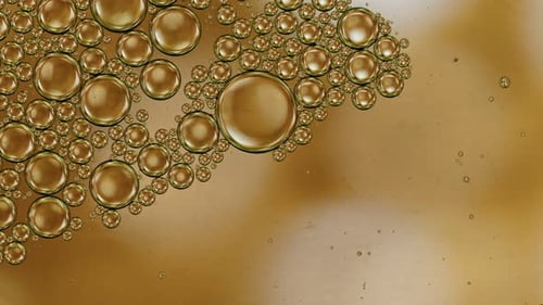 Abstract Colorful Food Oil Drops Bubbles And Spheres Flowing On Water A Surface 44