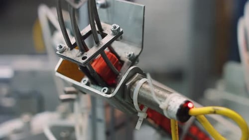 Production of Small Parts Adapters Caps Tips Washer Automatic Factory Line