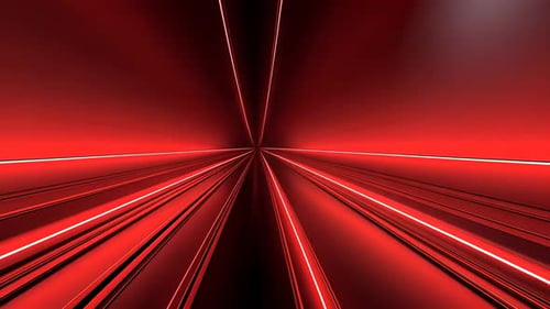Abstrakter roter Tunneleffekt