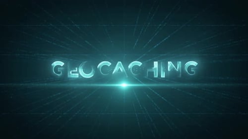 Geocaching 4K Digital Data Text