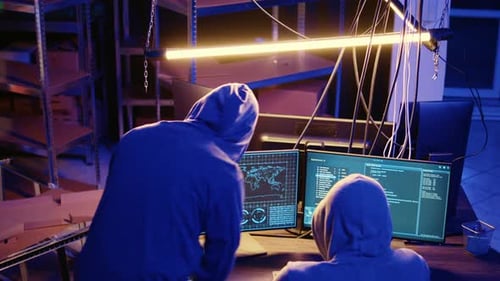 Spies in Hideout Steal Valuable Data