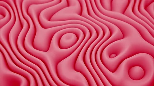 Coral color wavy background