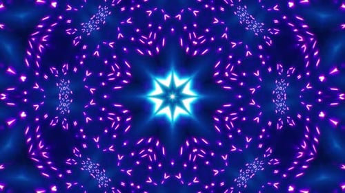 Seamless Kaleidoscope Wave Background