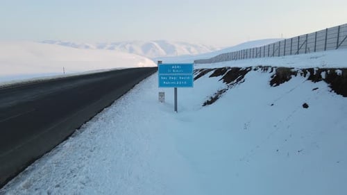 Sac Pass Mountain In Turkey