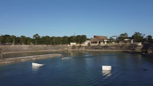Wakeboarding Cable Park Adventure Extreme Sports Mexico Latin America Outdoors