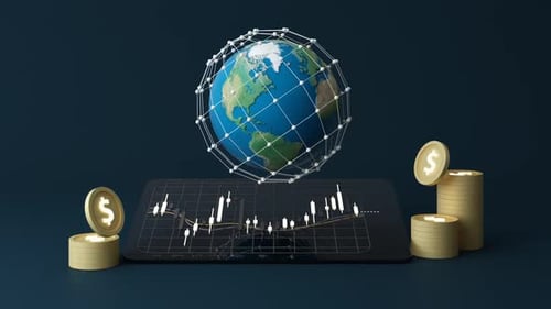 Global Finance and Investment Concept