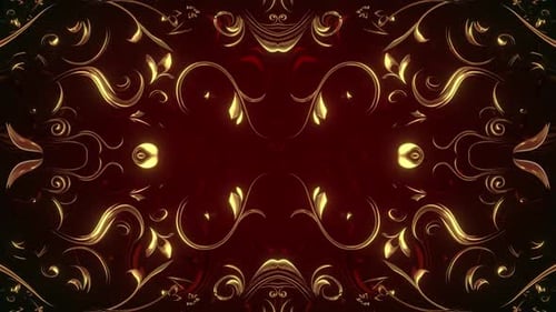 Goldene Blumen — Hintergrund 02