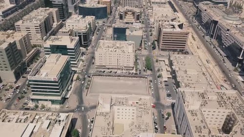 Riyadh City Aerial Reveal (4K)