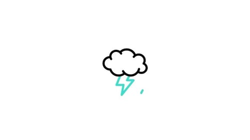 Thunder Animated Icon