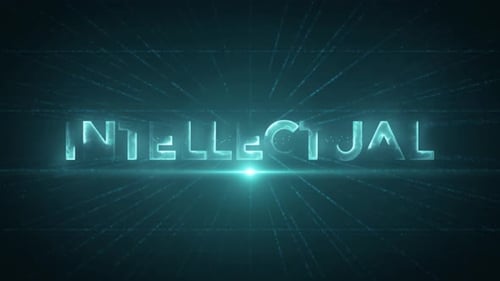 Texte de données numériques 4K intellectuelles
