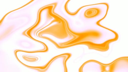 abstract white and yellow liquid animated texture background .wave amazing texture twisted liquid.