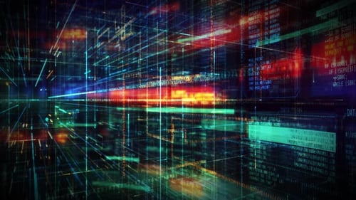 Espace numérique animé avec Code