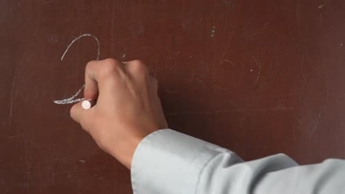 Writing Simple Math Equation with Chalk