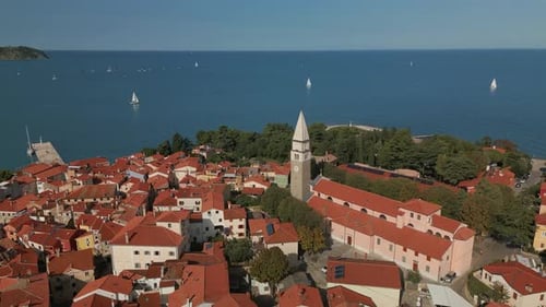 View of Beautiful Izola