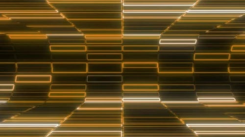 Neon Wireframe-Leiste