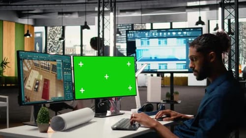Developer Uses Software to Review Property Layouts and Copy Space