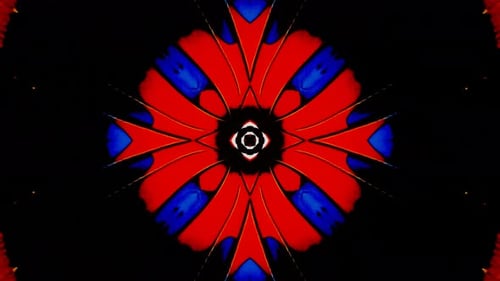 Luminous Patterns Vibrant Kaleidoscope Visual Effects