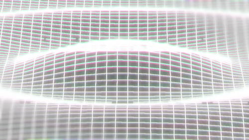 Abstract Glitch Grid Wave Animation Loop Background