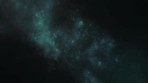 Abstract Space Nebula Particle Loop Background
