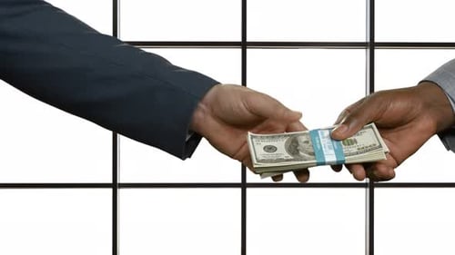 Man Transmit Money to a Businessman