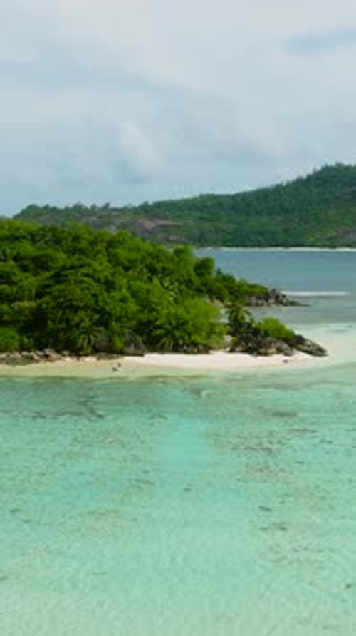 A Tropical Island with Sandy Shores Seychelles