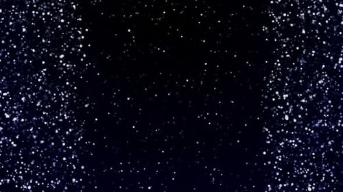 Abstract Particle Background with Light Leaks Loop