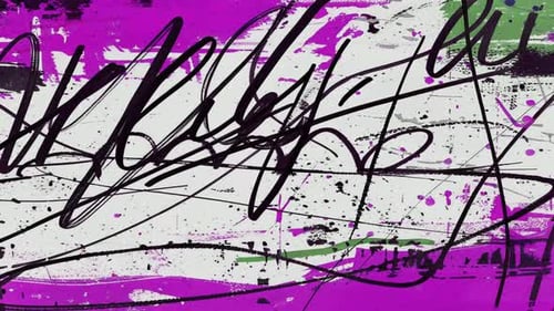 Rough Sketch Texture Loop | Seamless Handcrafted Grunge Motion for VJ & FX