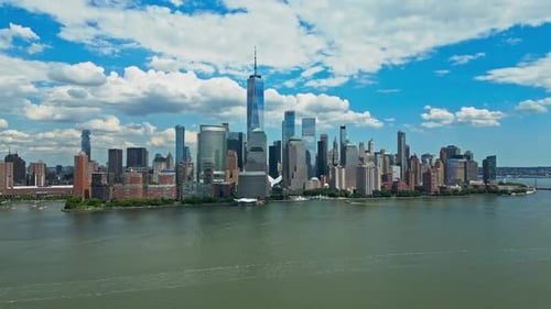 New York United States New York City Skyline in Midtown Manhattan USA NYC NY Manhattan American Big