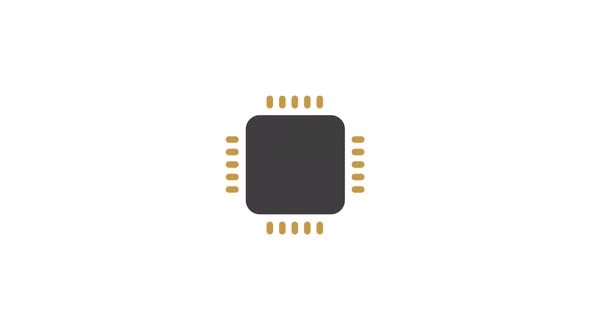 Cpu icon animation, Elements Motion Graphics ft. CPU & Computer - Envato