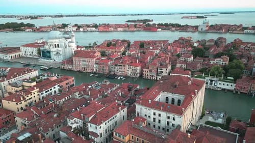 Aerial View of Venice Italy