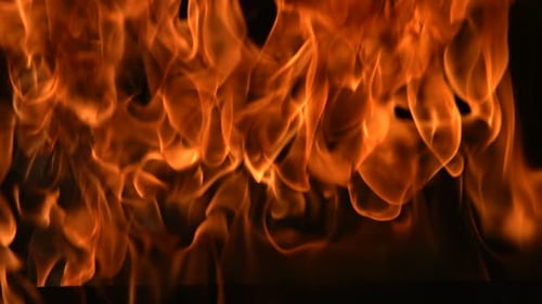 Flames Closeup,