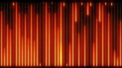 Abstract Animated Neon Lines Pulsing Background