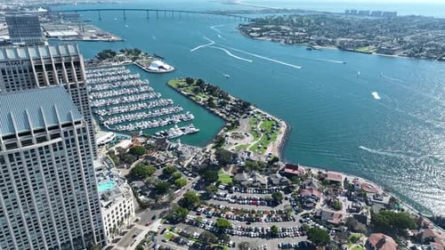 San Diego Downtown at San Diego in California United States.