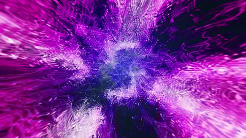 VJ Purple Dynamic Energy Blob