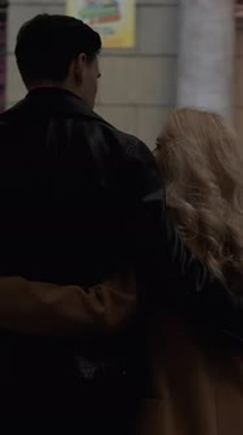 Vertical Couple Walk Outdoor Romantic Happy Date