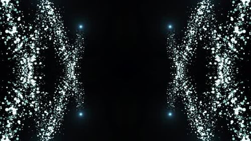 Fundo de partículas cintilantes