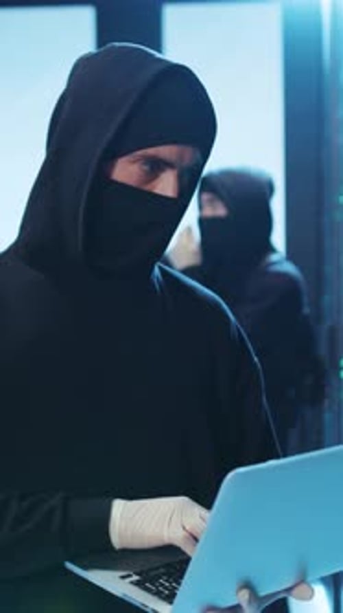 A Cybersecurity Breach Occurred with the Hacker Actively Working in a Dark Environment