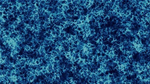 Dunkelblaue digitale kleine Kachel fallen herunter