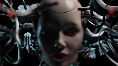 The Bioluminescent Core: A Gaze Into Artificial Intelligence's Depths