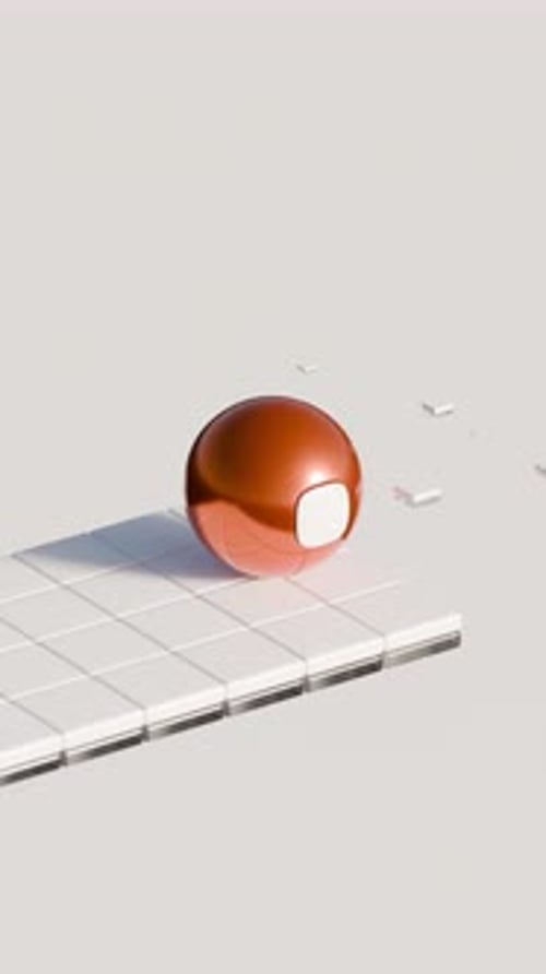 Sphere Rolling on SelfCreating Path in Loop