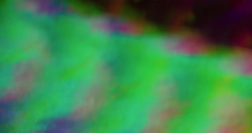 Hologram Overlay Blurred Retro Film Rainbow Flare