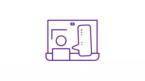 Animierter Chat mit Alpha Channel